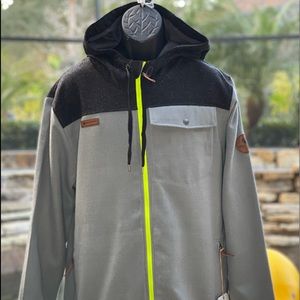 Obermeyer Wyatt Wooly‎ Jacket Large Men's NWT